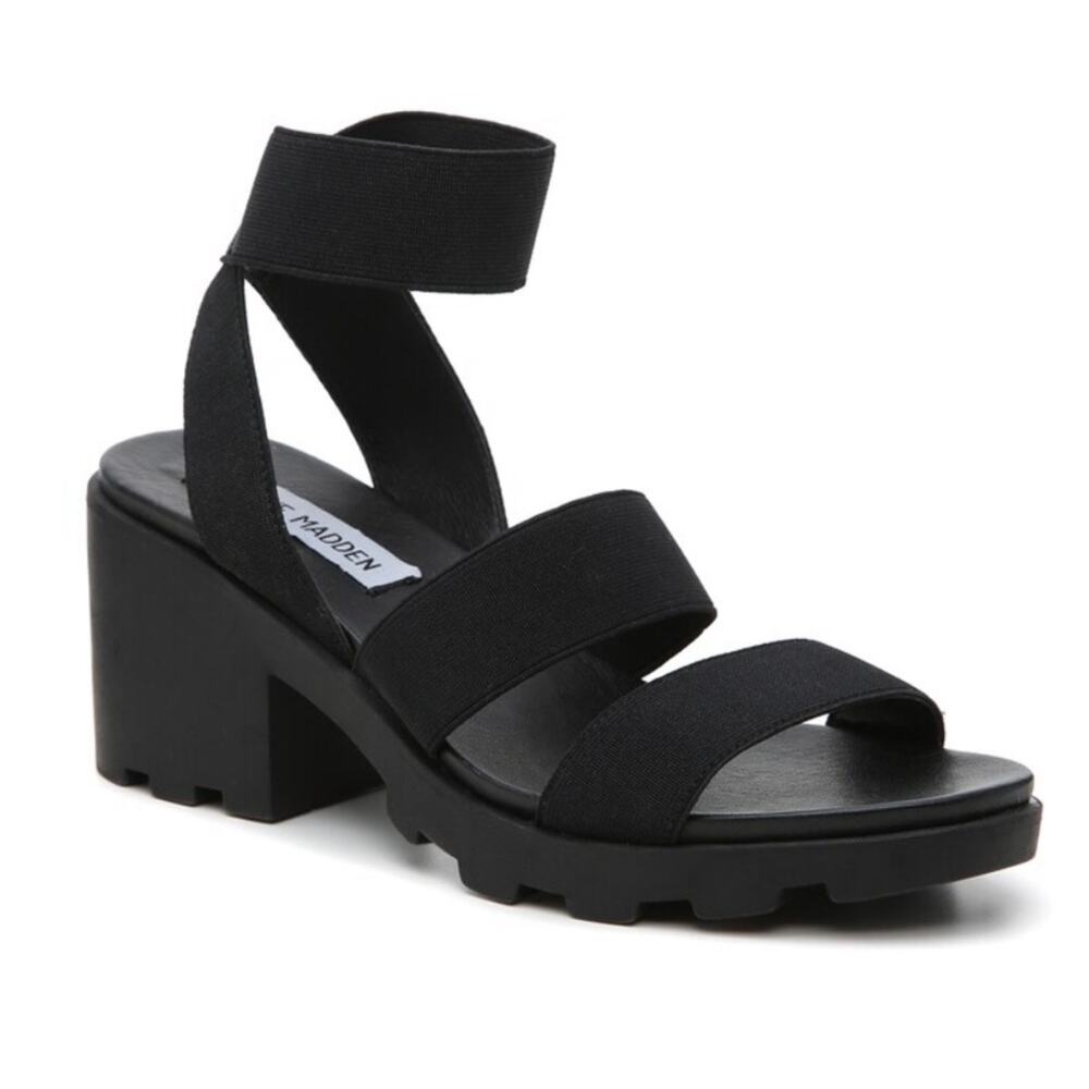 Steve Madden elastic lug sandals